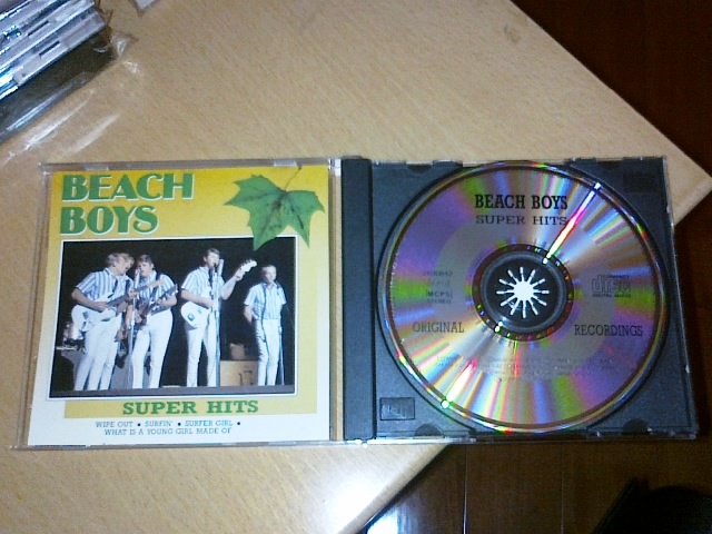 Beach Boys Super Hits 早期西德版 透明圈 no IFPI