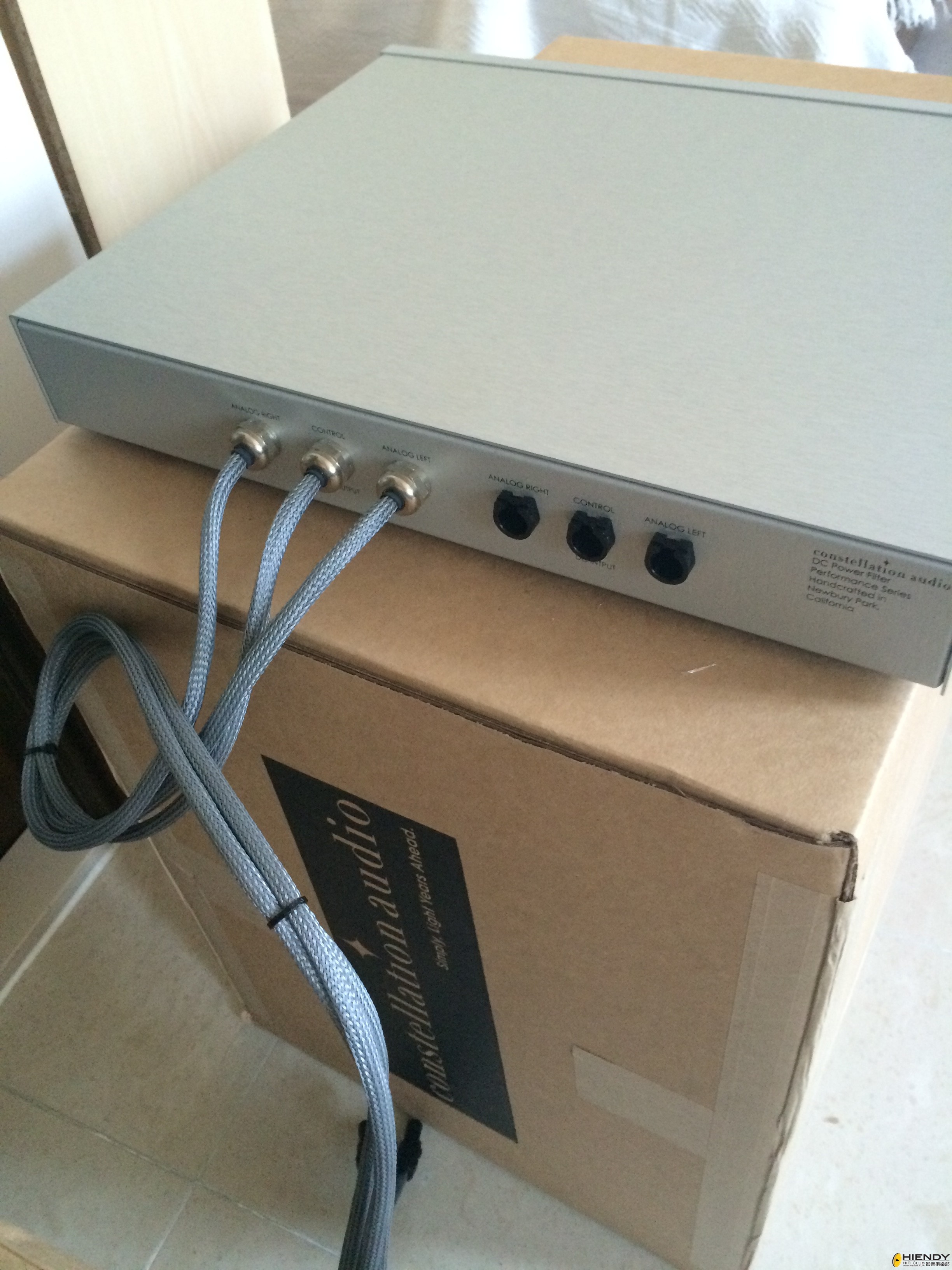 DC filter for pre-amp