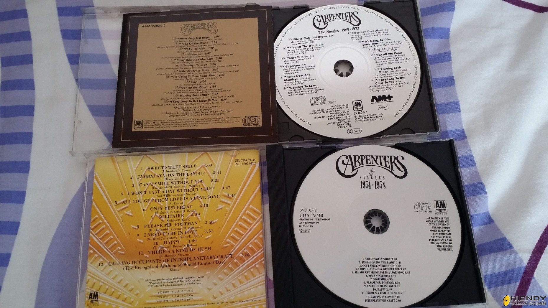 Carpenters singles 1 &amp; 2 silver.jpg