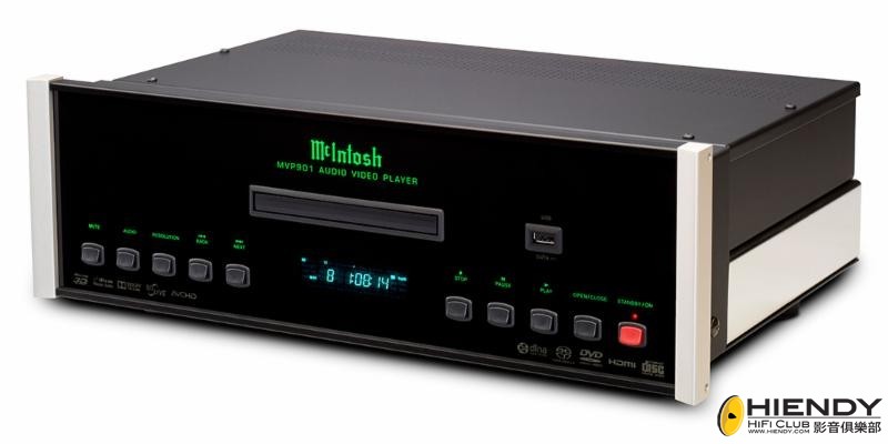 McIntosh 推出全新 4K UHD blu-ray 播放器 MVP901-AV Player