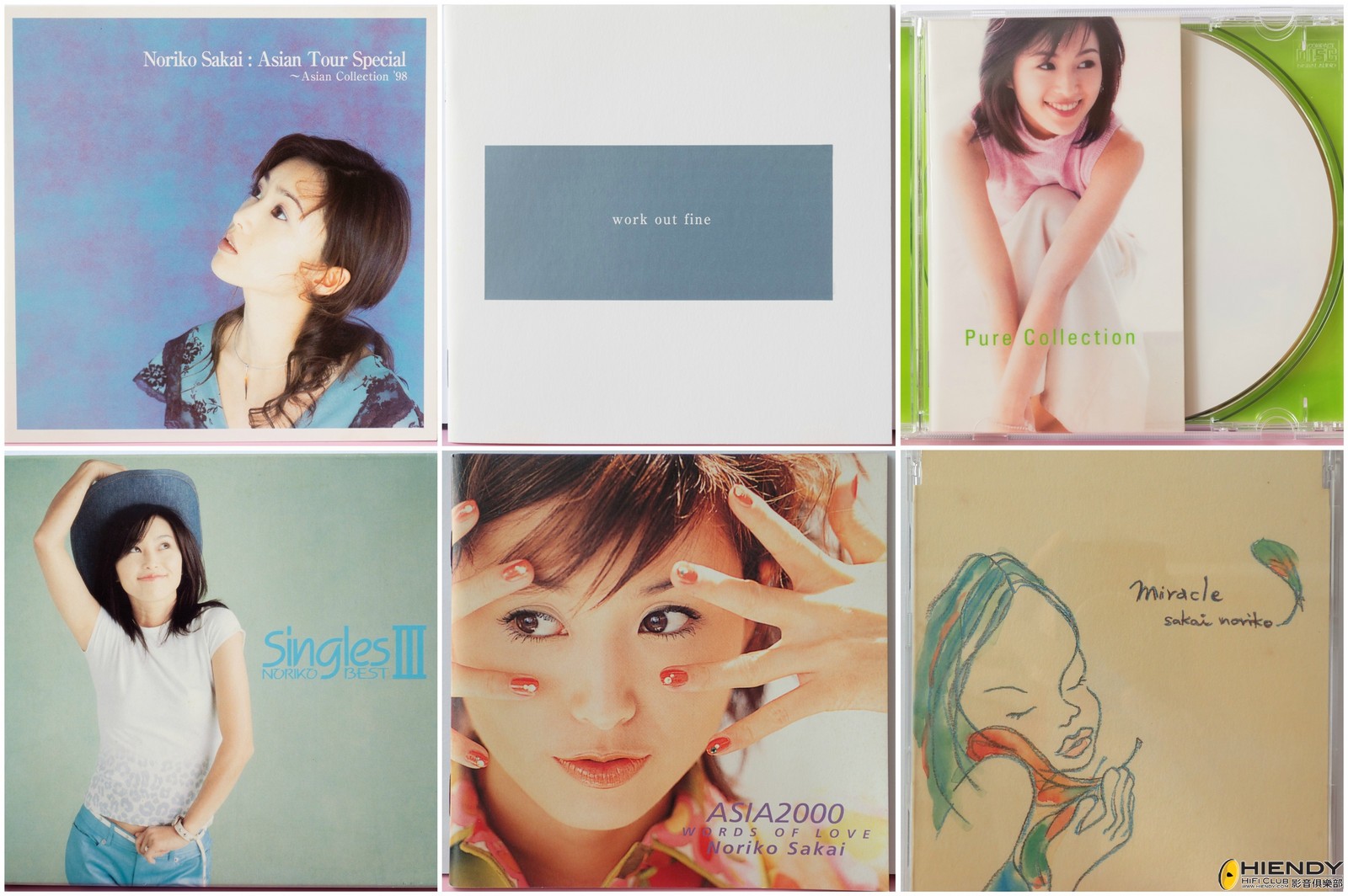 日本- 酒井法子30隻CD ( 從1987 出道到2000 年) - Hiendy二手買賣區