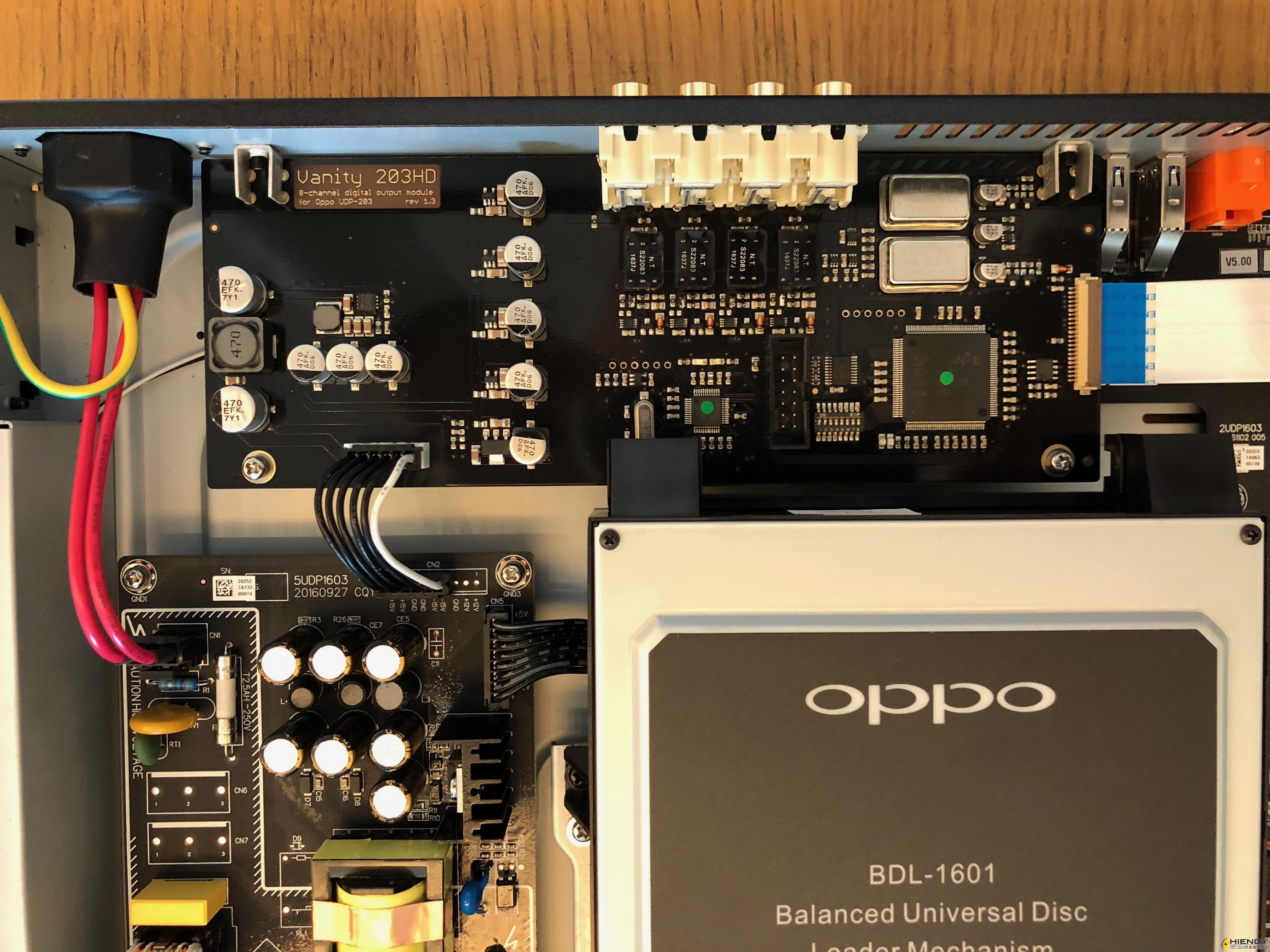 oppo 203 power on time harmony hub